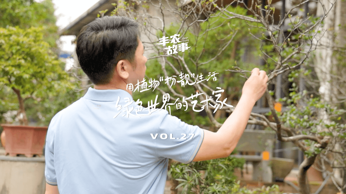 17年，他用一草一木去点亮了一个个家。